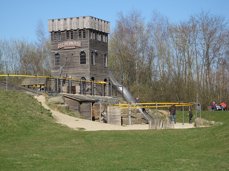 Zeche Knirps, der Kinderspielplatz an der Zeche Hannover, die auch zur Industriekultur gehört