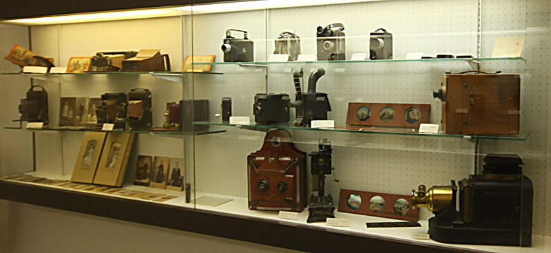 Kamera Sammlung im Heimatmuseum