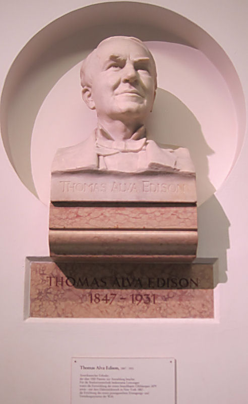 DeutschesMuseum - Starkstromtechnik - Thomas Alva Edison