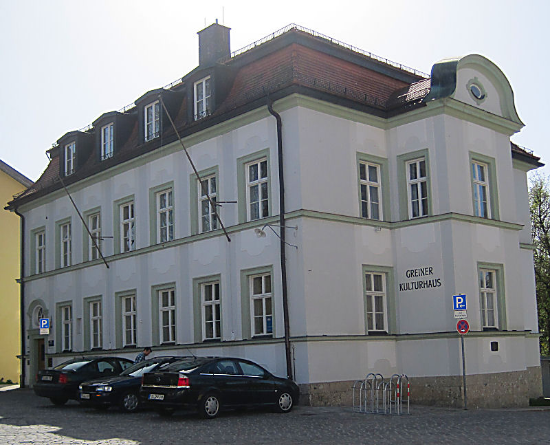 Musikschule im Greiner Haus am Schlosspark.