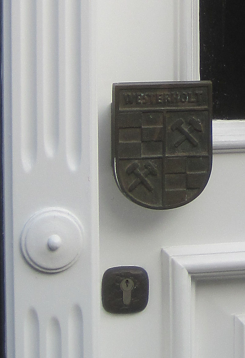 Übergriff mit Wappen von Westerholt