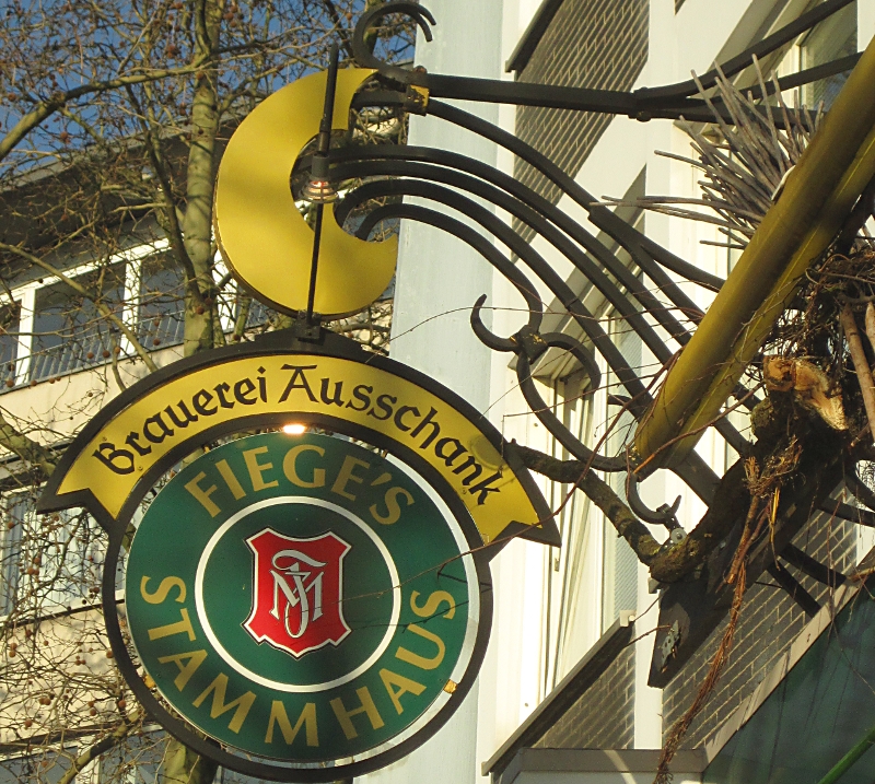 Fiege Brauerei Ausschank