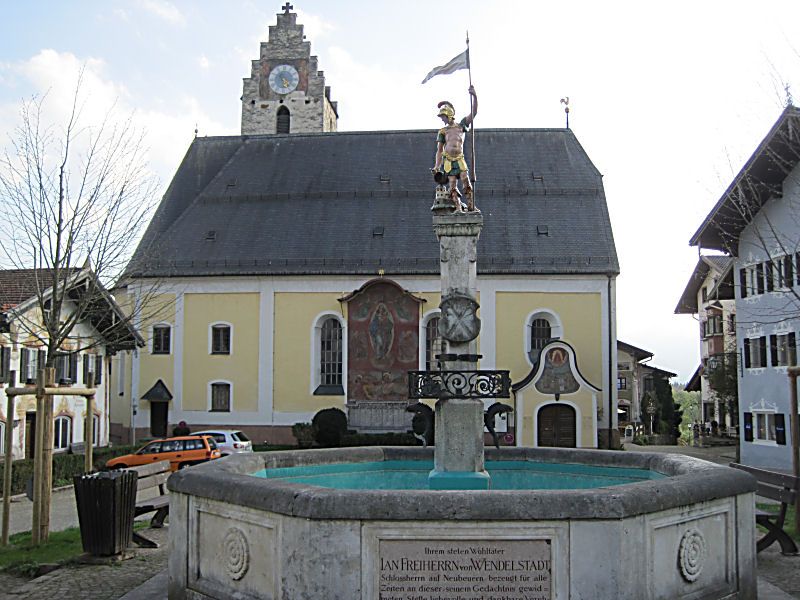 Die Kirche auf dem Marktplatz