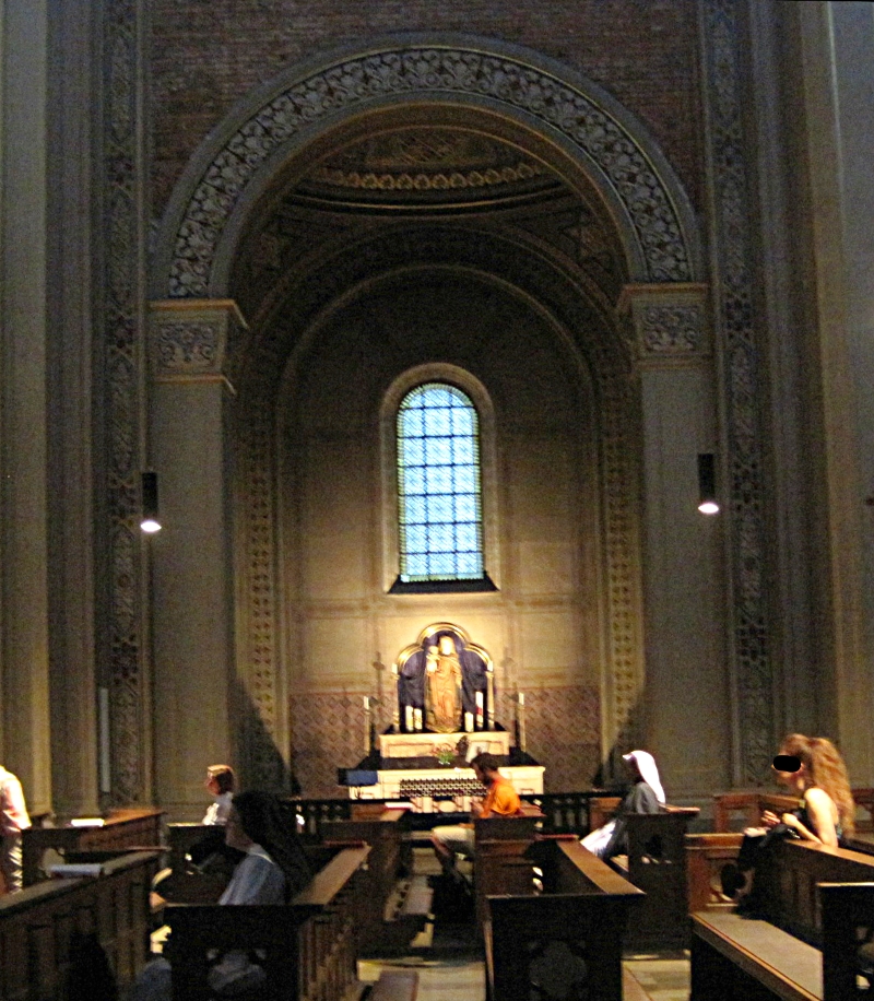 Ludwigskirche - es fand gerade ein Messe statt, da wollte ich nicht weiter stÃ¶re