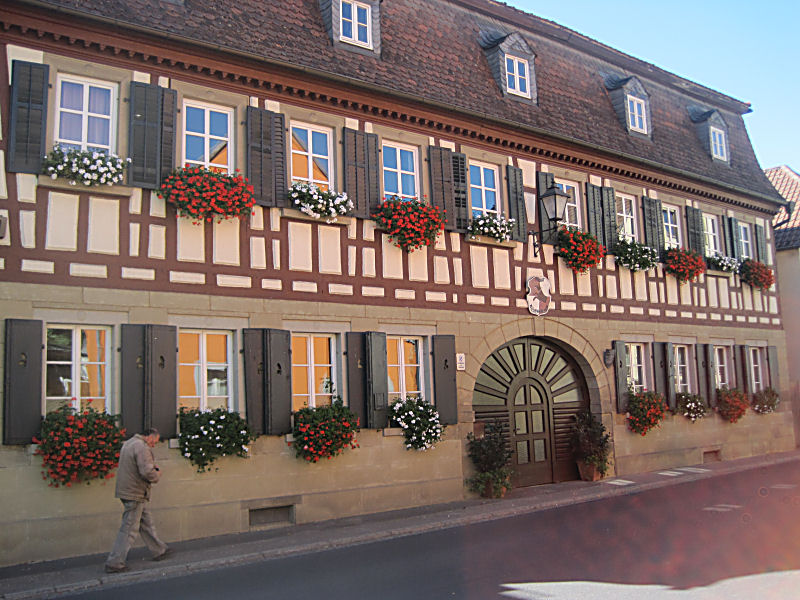 Das Rathaus in Rüdenhausen
