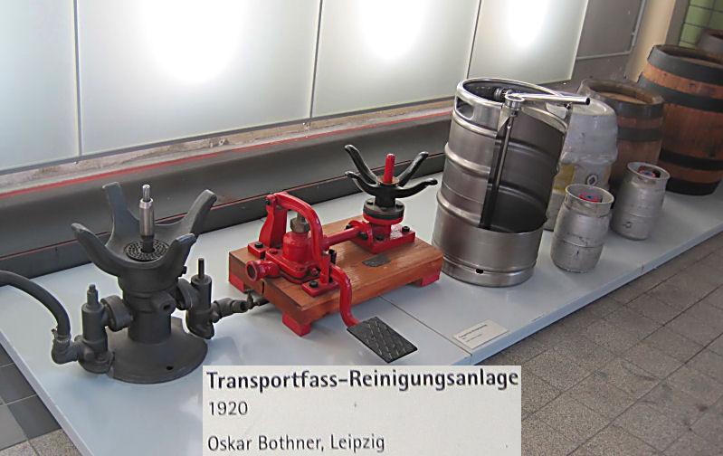 Brauerei-Museum Dortmund - Transportfass-Reinigungsanlage