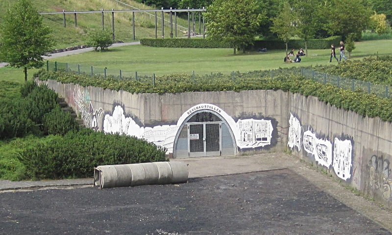 Stolleneingang - Zeche Nordstern - Nordsternpark Gelsenkirchen