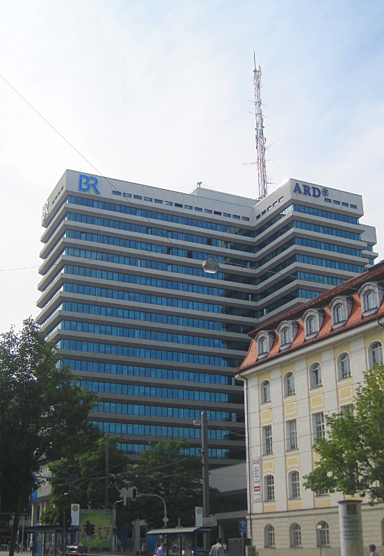 BR und ARD in München