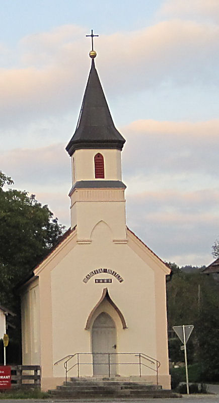 kleine Kapelle in Fischen