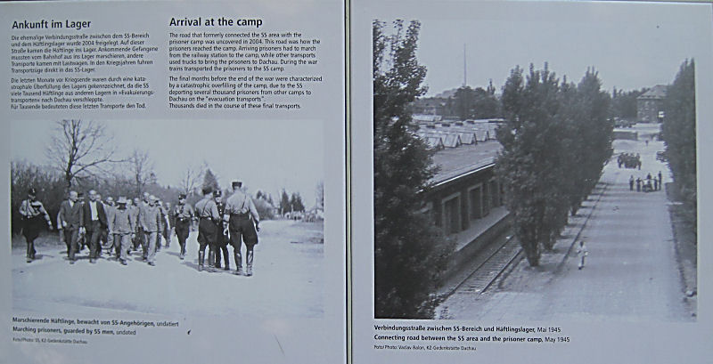 KZ-Gedenkstätte Dachau: Die Ankunft im Lager - erschütternd