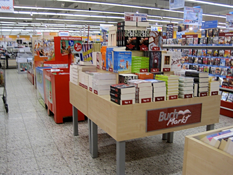 Büchermarkt bei REAL