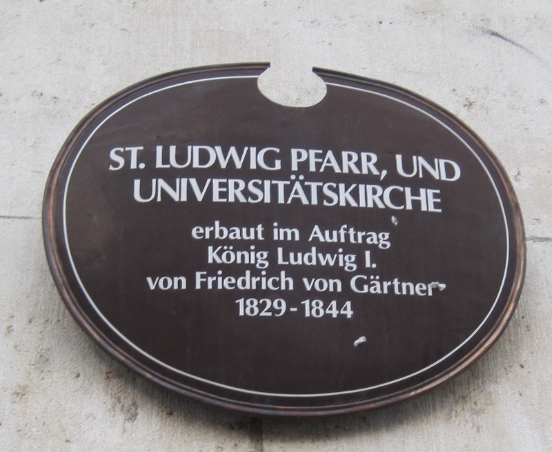Ludwigskirche an der Uni