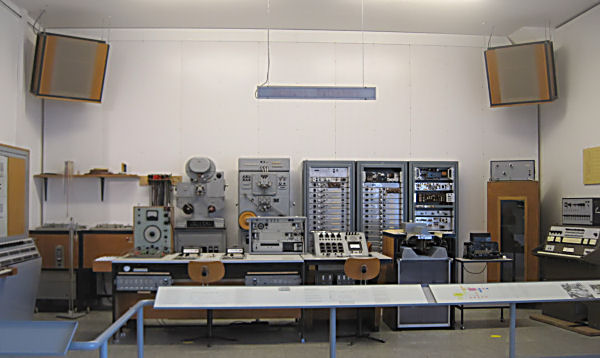 Deutsches Museum: Musikautomaten: altes Tonstudio