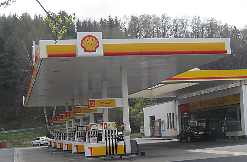 Shell am Autohof für PKWs