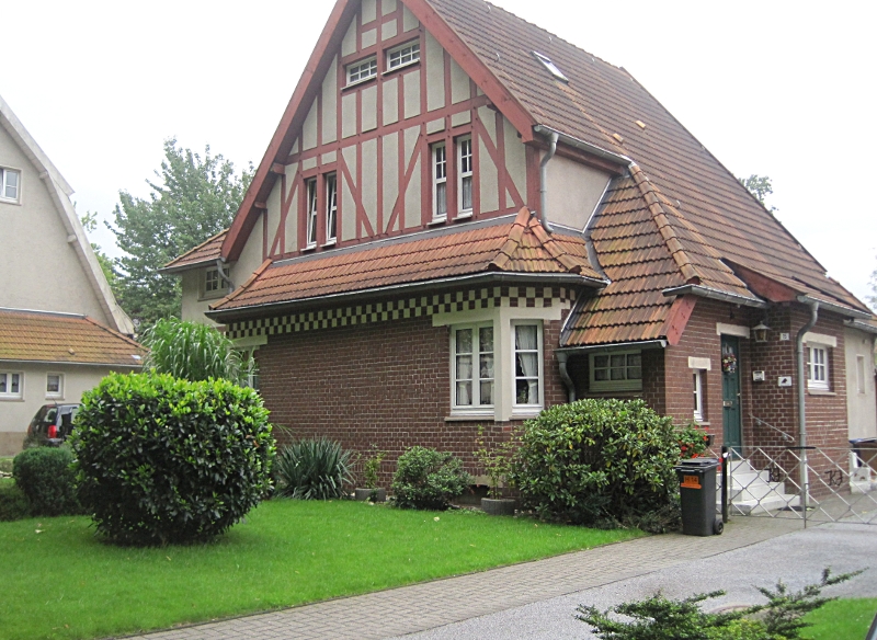 Zechensiedlung in Herne auf der Route Industriekultur