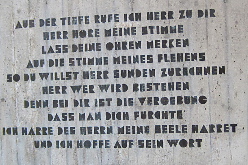 KZ-Gedenkstätte Dachau: Evangelische Versöhnungskirche von 1967