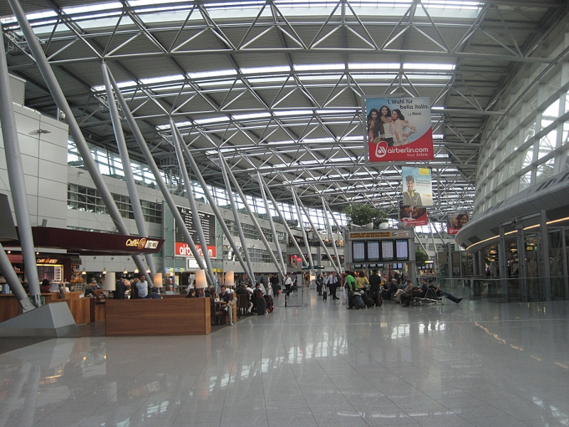 Terminal B Abflug