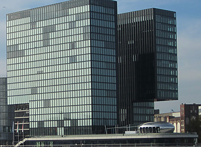 Das Hyatt Regency im Medienhafen