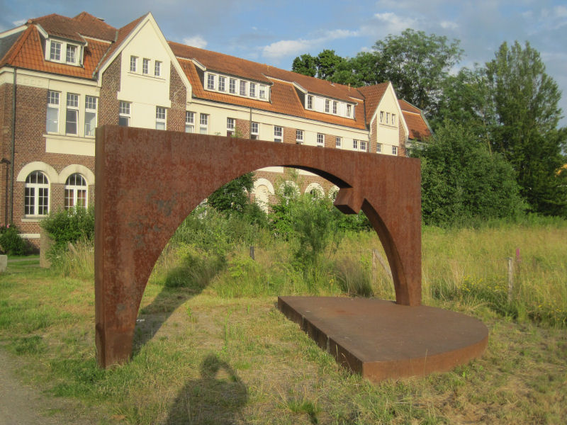Flottmann-Halle, Skulptur