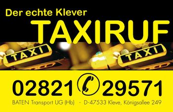 Logo von TAXI BATEN in Kleve am Niederrhein