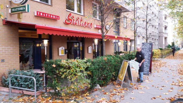 Trattoria Siciliana in der Bergstraße in Berlin Steglitz
