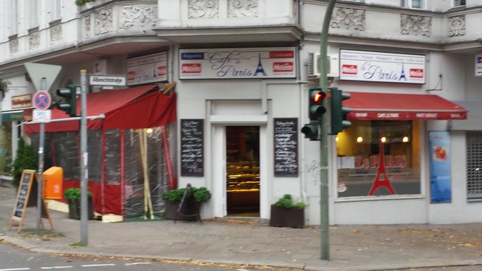 Cafe le Paris in der Albrechtstr. Berlin Steglitz