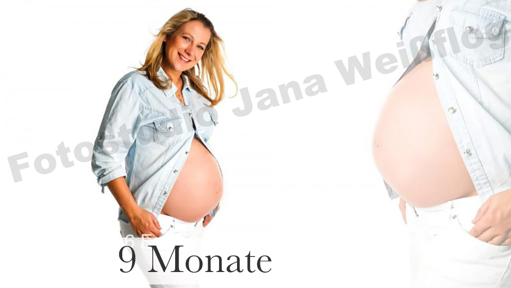 9 Monate, Schwangerschaft, Babybauch