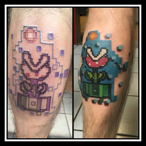 Nintendo SNES Tattoo