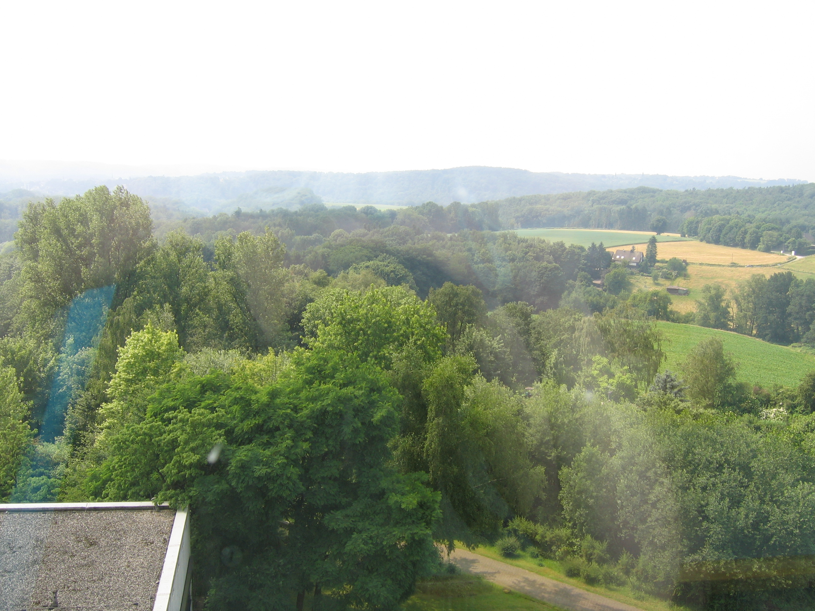 Blick aus der Ruhrlandklinik