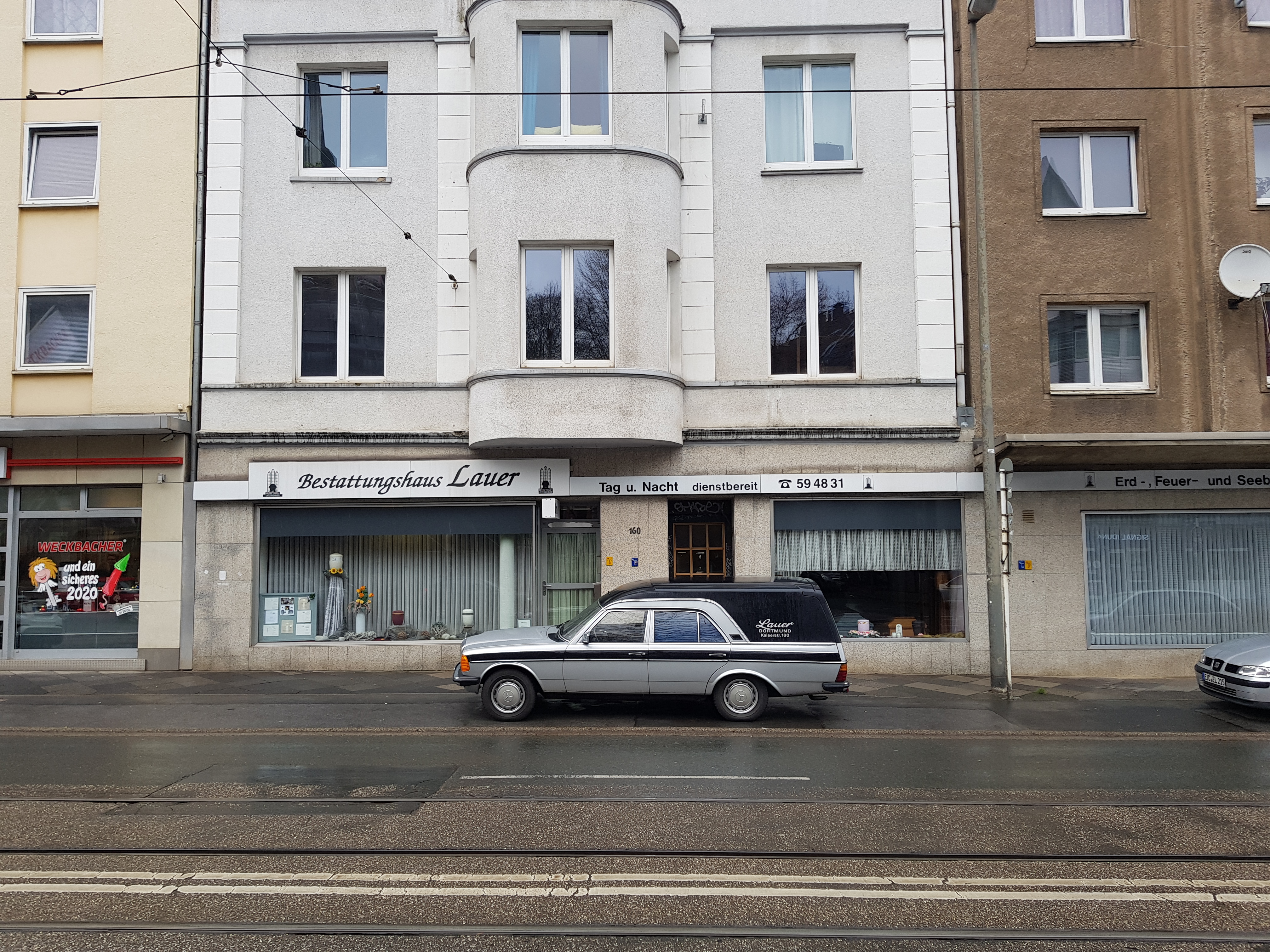 Büroräume des Bestattungshaus Lauer GmbH&amp;Co.KG auf der Kaiserstraße 160 in Dortmund