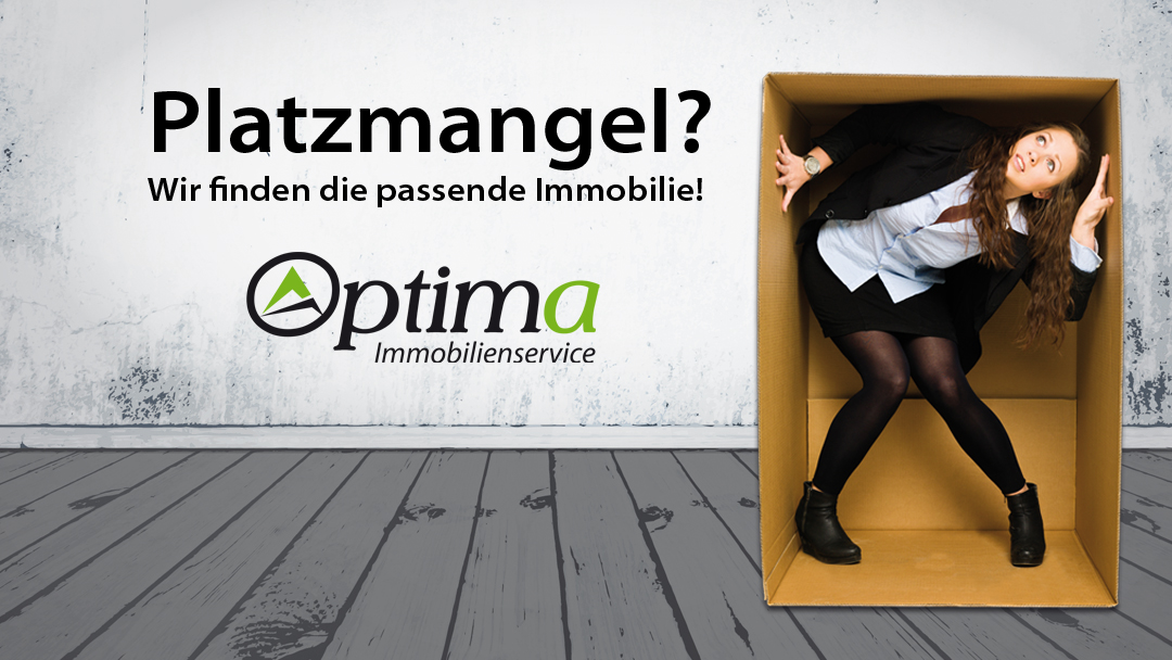 Sie suchen für sich und Ihre Liebsten ein neues Zuhause? Ob Haus, Wohnung oder Grundstück – wir vom Optima Immobilienservice helfen gern!