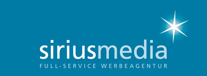 Firmenlogo der Full-Service Werbeagentur siriusmedia GmbH, Bad Liebenwerda