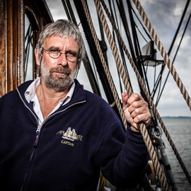Der Captain - Kapitän eines Segelschiffs | Portraitfotograf Kassel