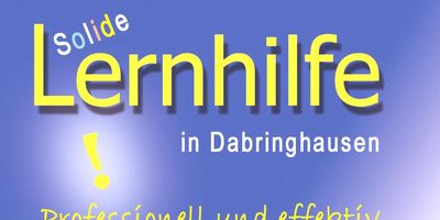 LERNHILFE IN DABRINGHAUSEN Nachhilfe Nachhilfeunterricht in Wermelskirchen