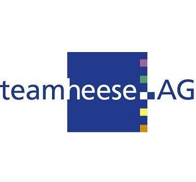 Das Logo der team heese AG.