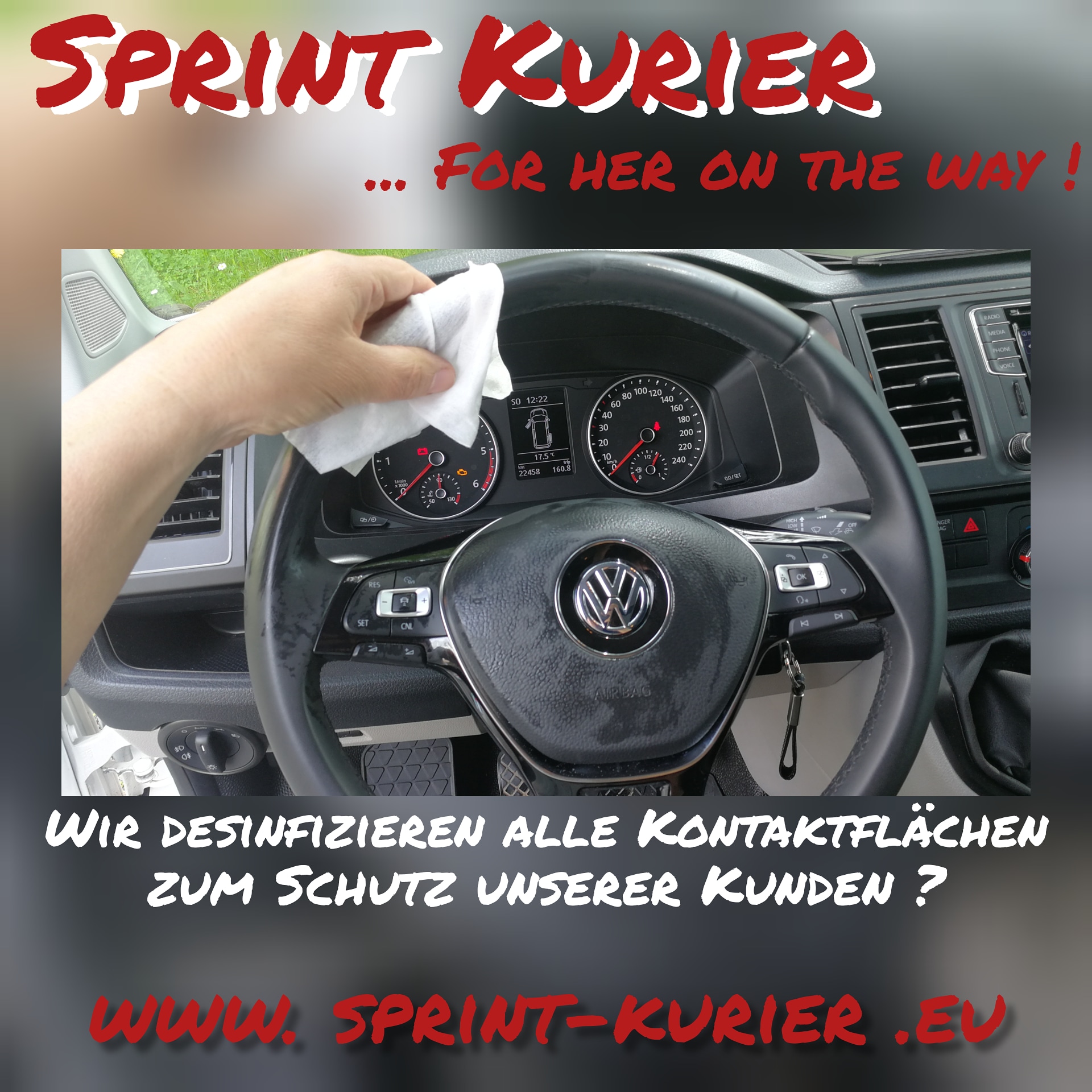 Bild 1 Sprint-Kurier Schröder in Schmalkalden