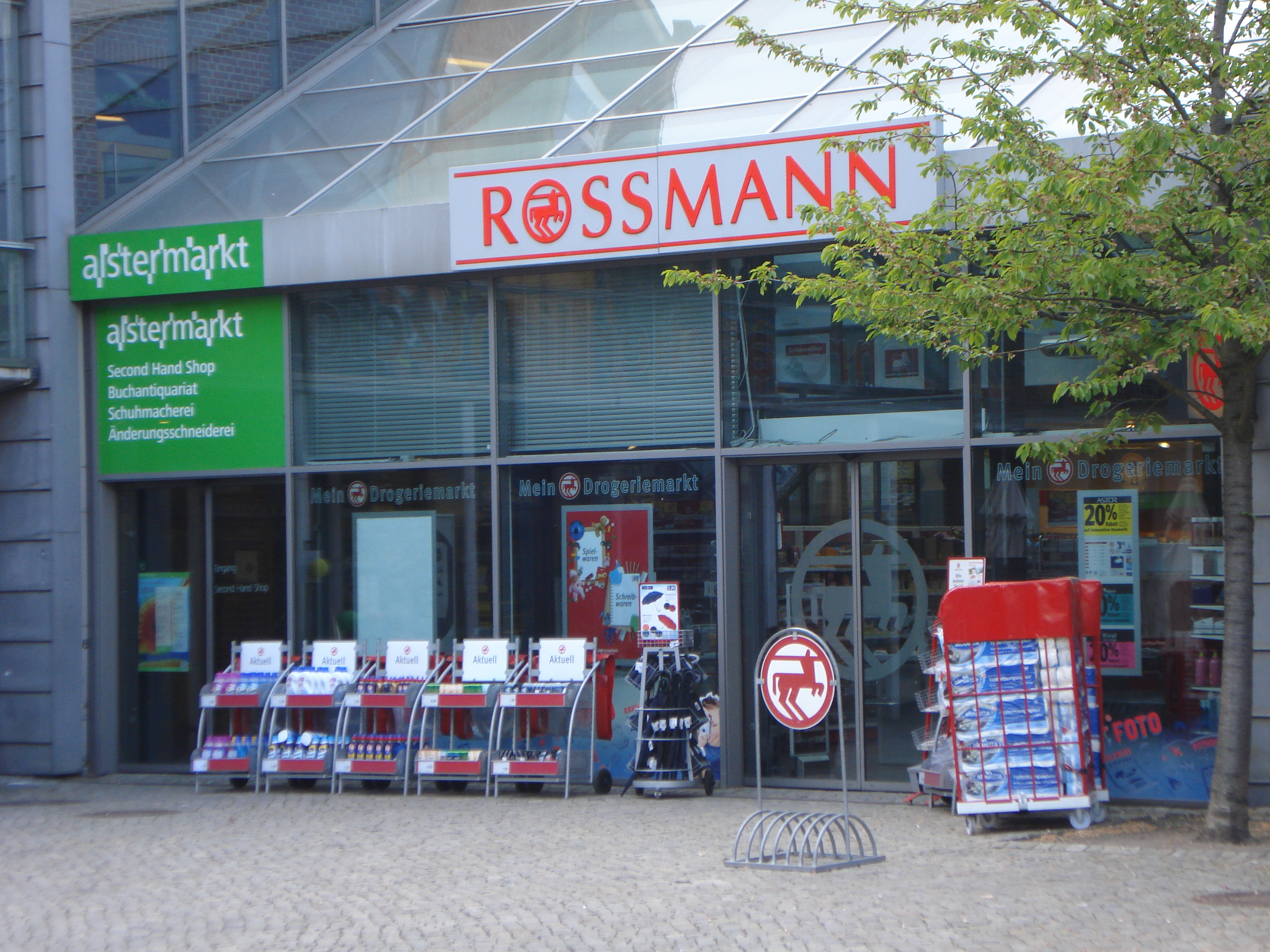 Eingangsbereich vom Alsterdorfer Markt