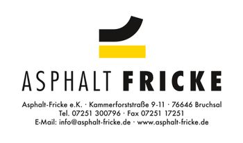 Logo von Asphalt-Fricke GmbH in Bruchsal