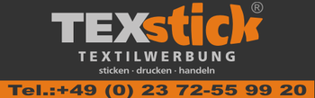 Logo von Stickerei & Textildruck TEXstick® TEXTILWERBUNG in Hemer