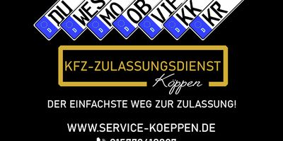 Kfz-Zulassungsdienst Köppen in Duisburg