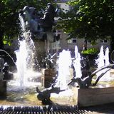 Wurstmarktbrunnen am Bahnhof in Bad Dürkheim