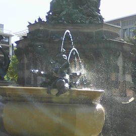 Grupello-Pyramide auf dem Paradeplatz in Mannheim