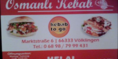 Osmanli Kebap Helal "kebap to go" in Völklingen