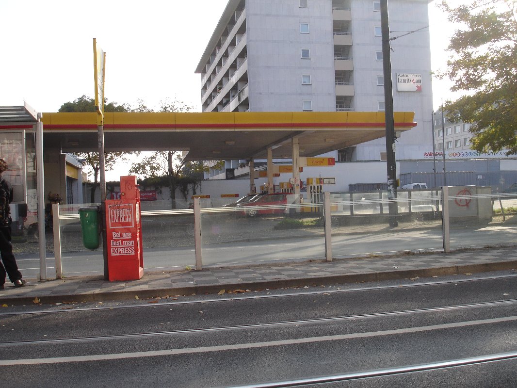 Bild 1 Shell Station in Düsseldorf