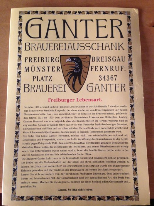 Nutzerbilder Ganter Brauereiausschank Inh. T. Schlegel