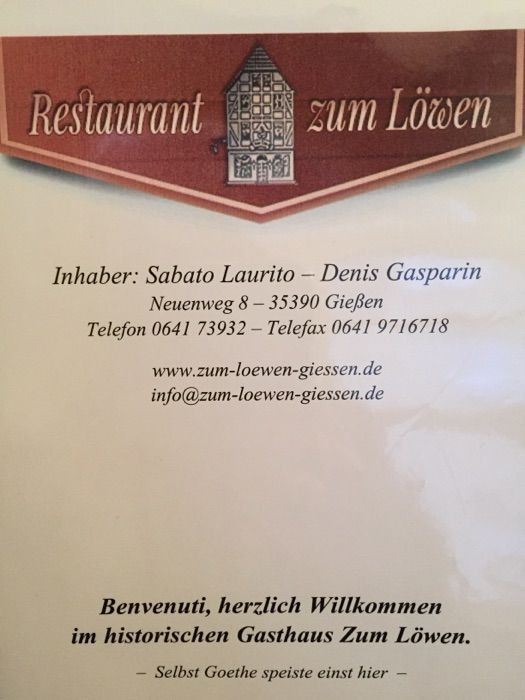 Nutzerbilder Restaurant zum Löwen GmbH & Co. KG