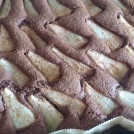 Birnenschoko-Kuchen