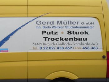 Logo von Gerd Müller GmbH Putz-Stuck-Trockenbau in Bergisch Gladbach