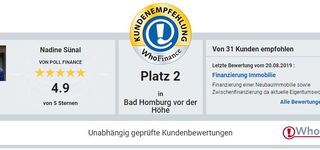 Bild zu VON POLL FINANCE Baufinanzierung unabhängig aus 400 Banken!