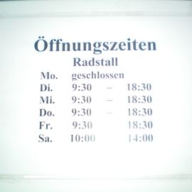 Radstall in Tübingen